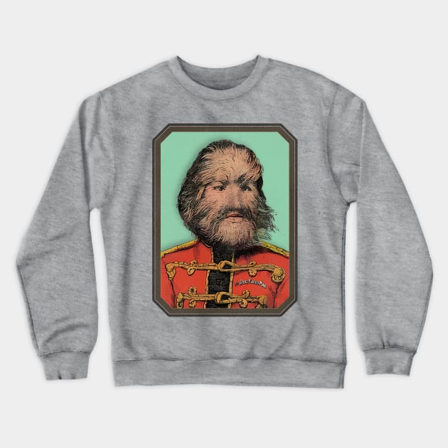 The Dog-Faced Man / Vintage Circus Promo Crewneck Sweatshirt by darklordpug